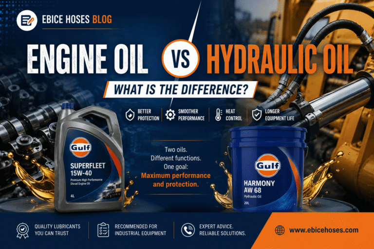 Engine Oil vs Hydraulic Oil: What Is the Difference?