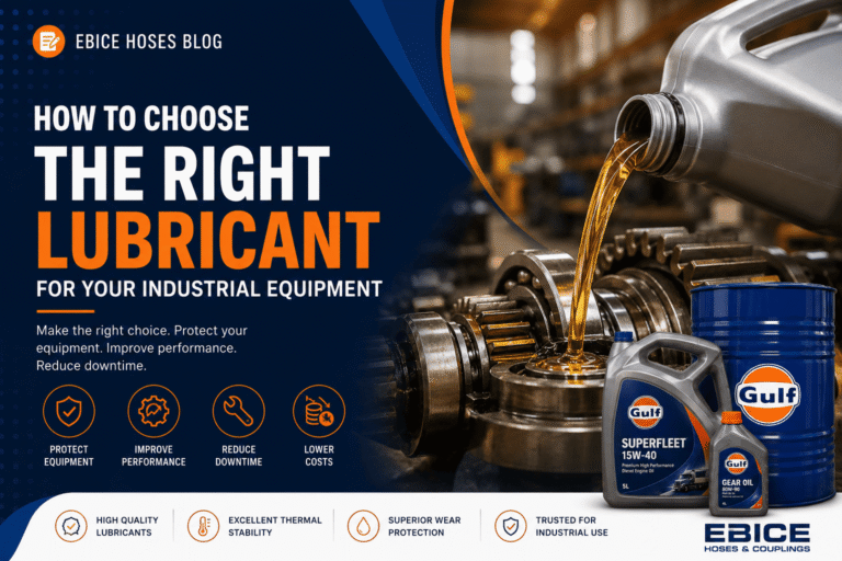Lubricant: How to Choose the Right Lubricant for Your Industrial Equipment